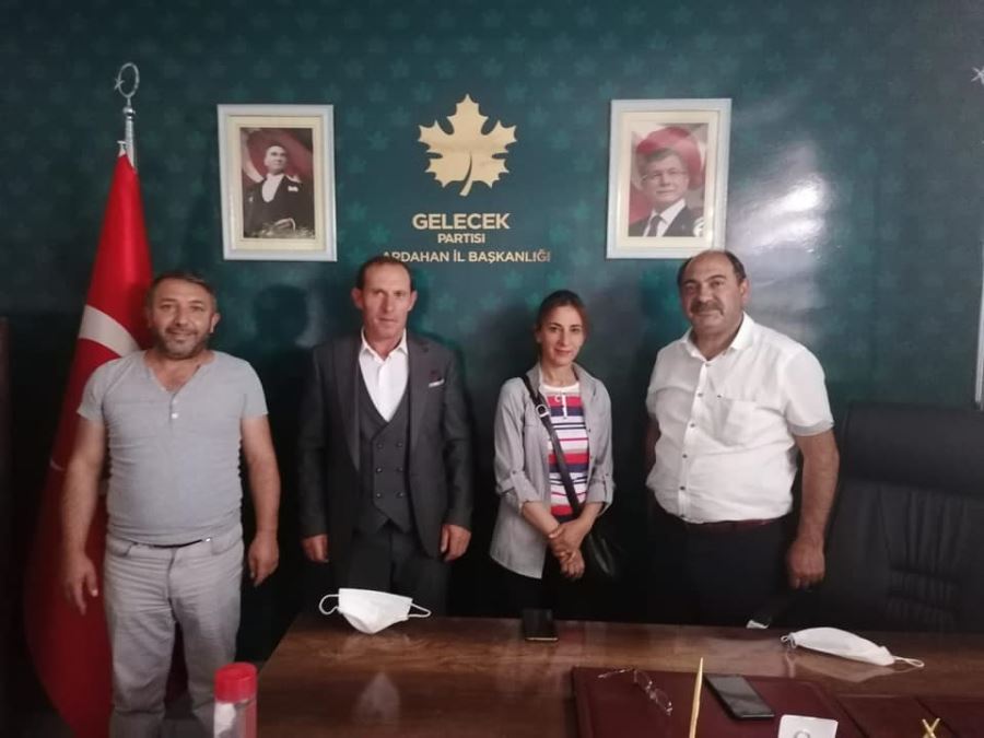 Gelecek partisi çıldıra ilçe başkanı atadı