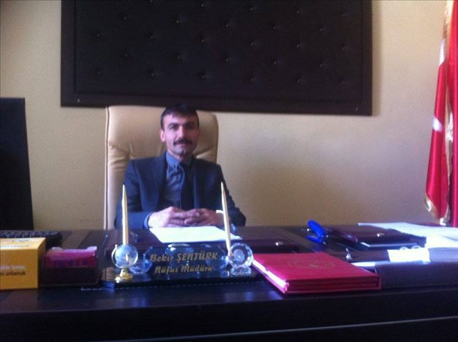 ŞENTÜRK GÖREVİNE BAŞLADI