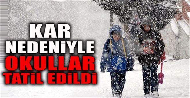 ARDAHAN DA OKULLAR TATİL Mİ?
