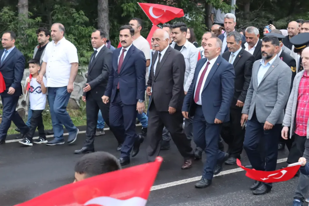 Çıldırda 15 Temmuz Büyük Bir Katılımla Kutlandı