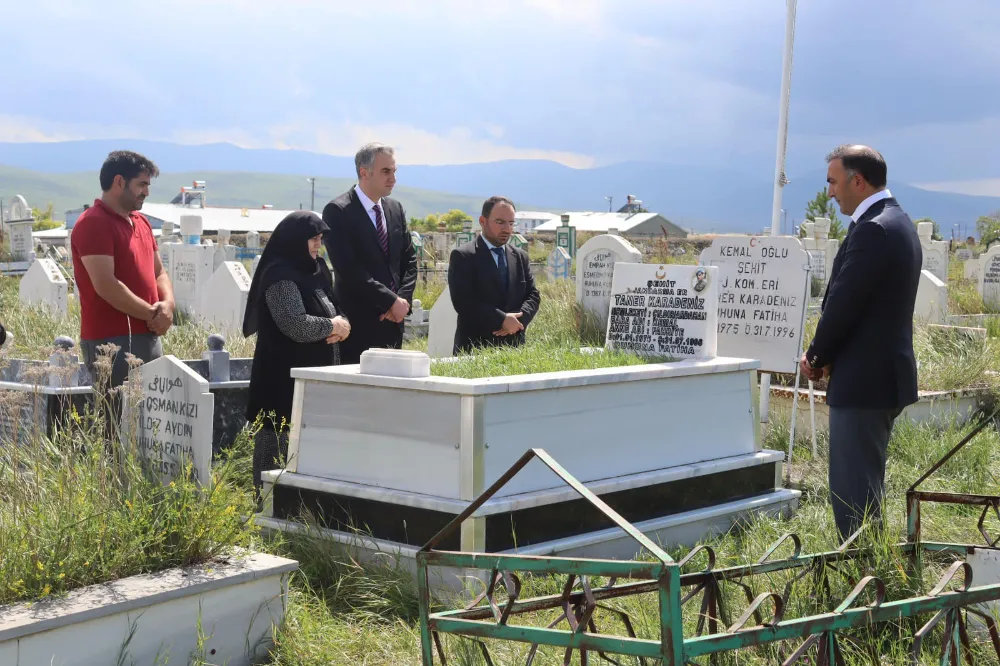 KAYMAKAM KILIÇ’tan ŞEHİT TANER KARADENİZ