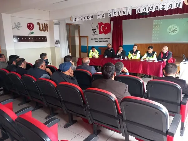 Taşımalı Eğitim Servis Şoförleri ile Toplantı Yapıldı