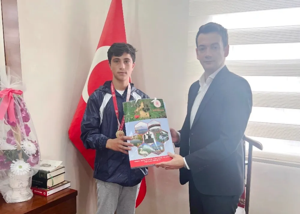 Çıldırlı Sporcu Ozan Şafak Ardahan 1.si Oldu
