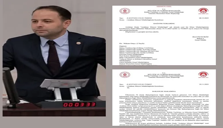 Ardahan Müzeye Kavuşuyor