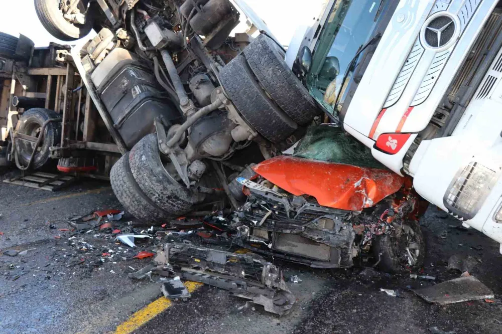 Sınır Kapısında Meydana Gelen Kazada 1 Kişi Yaralandı