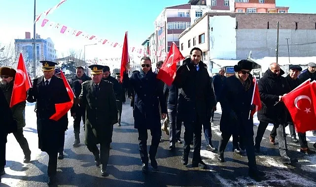 ARDAHANIN 104. KURTULUŞ YILDÖNÜMÜ EKSİ 24 DERECEDE KUTLANDI