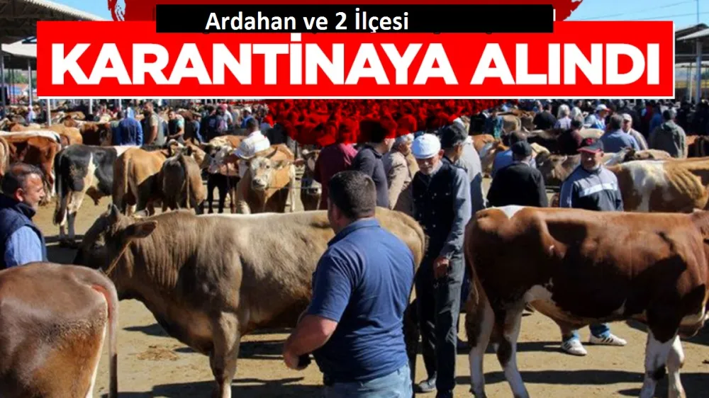 Ardahan ve İki İlçesi Karantinaya Alındı