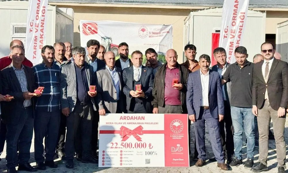 73 Köye Merah Islah Projesi Kapsamında Destekleri Verildi  