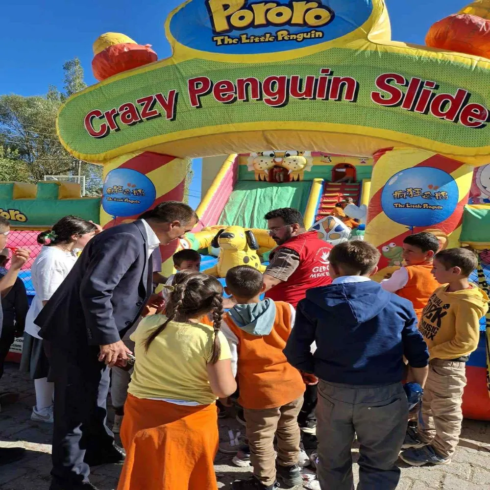 Kurtkalede Çocuklar Gönüllerince Eğlendiler