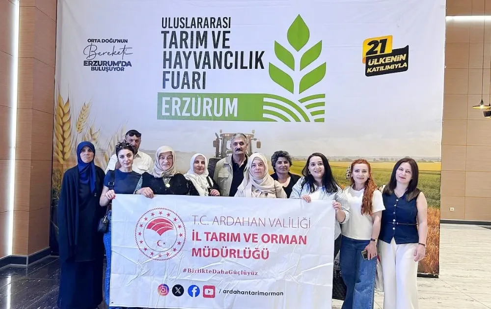 Ardahanlı Üreticiler Uluslararası Tarım ve Hayvancılık Fuarı’nda